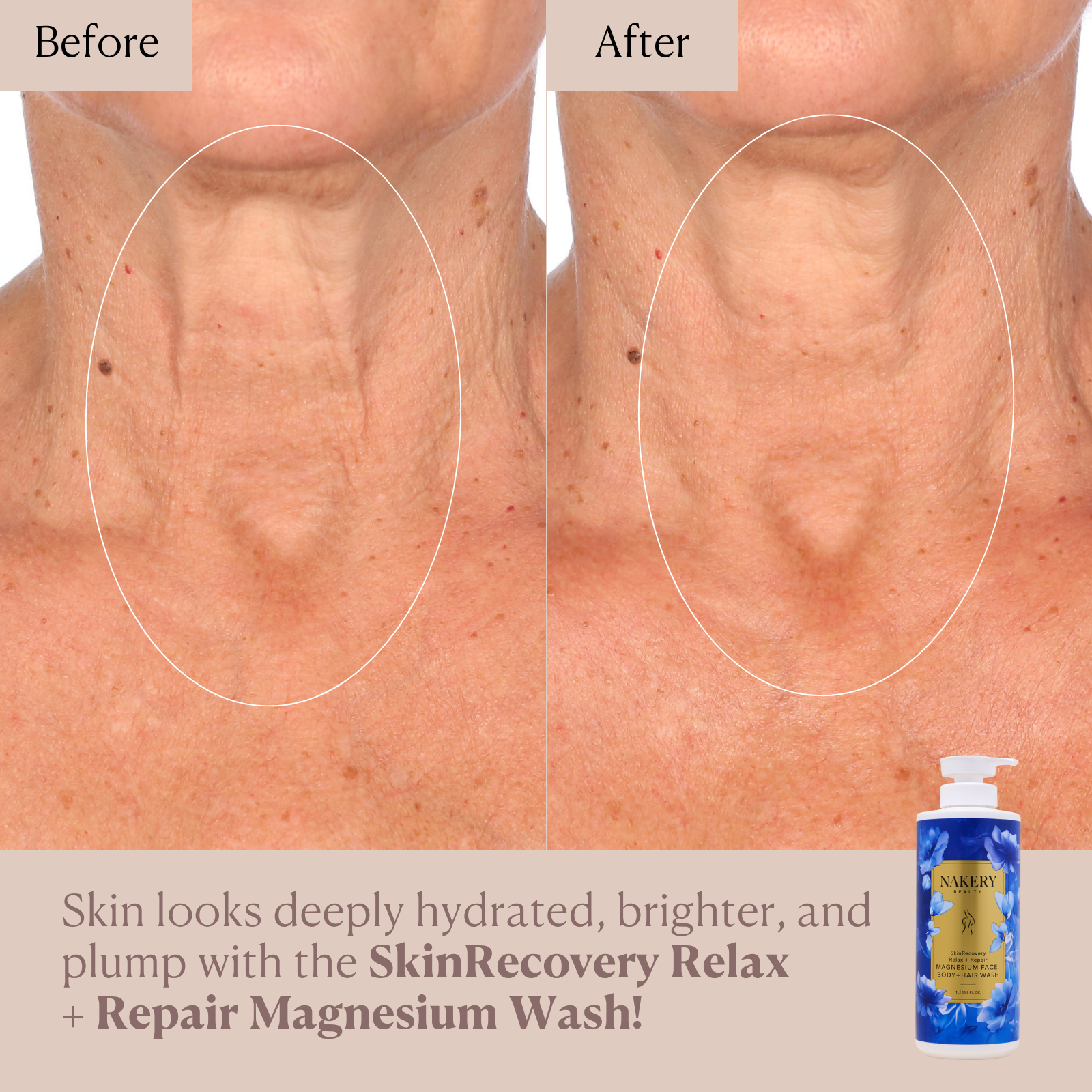 SkinRecovery Relax + Repair Magnesium Face, Body, & Hair Wash