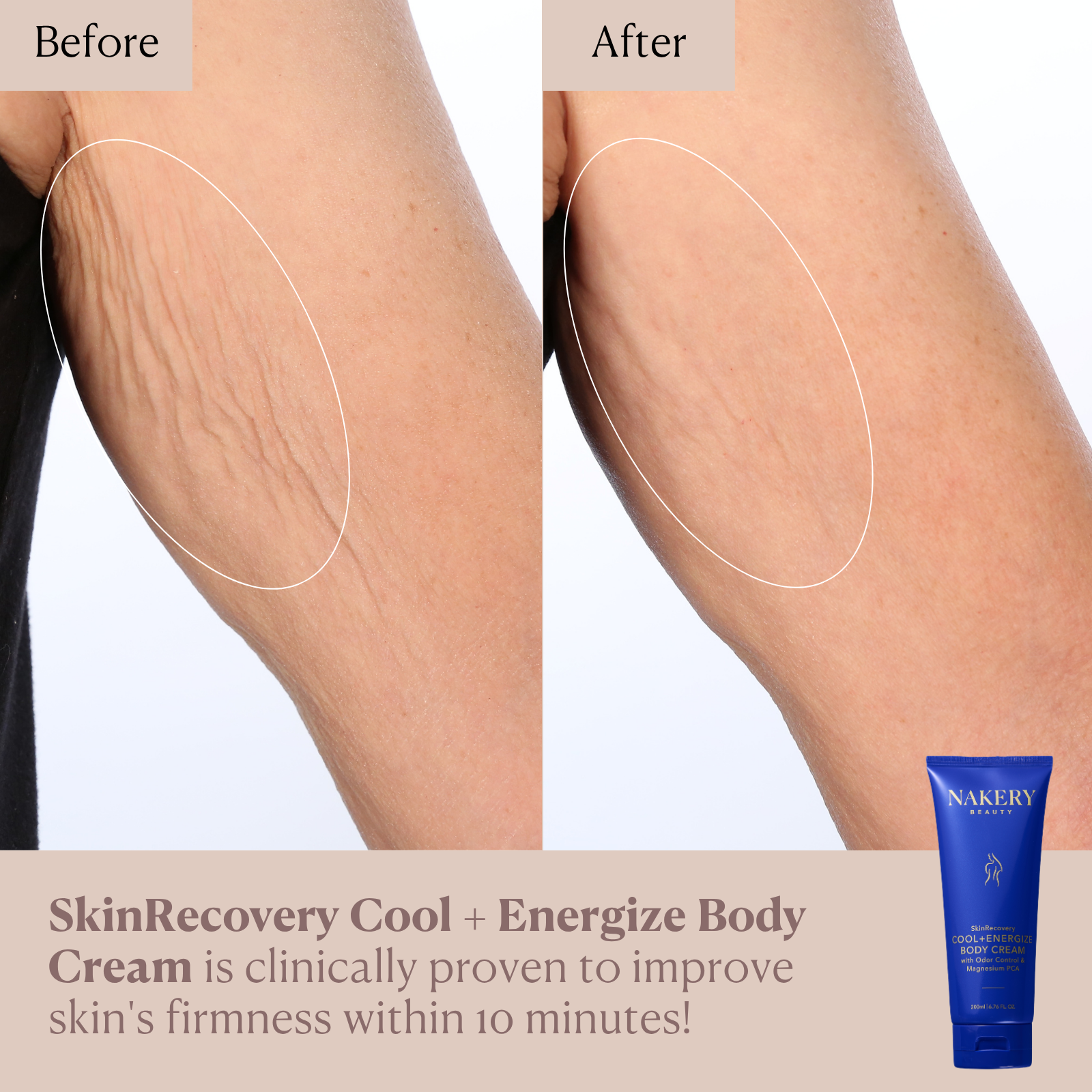 SkinRecovery Cool + Energize Body Cream