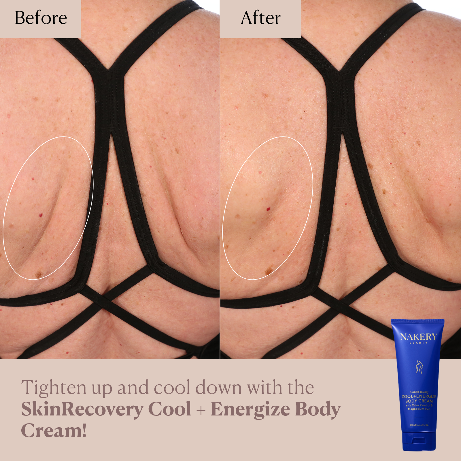 SkinRecovery Cool + Energize Body Cream