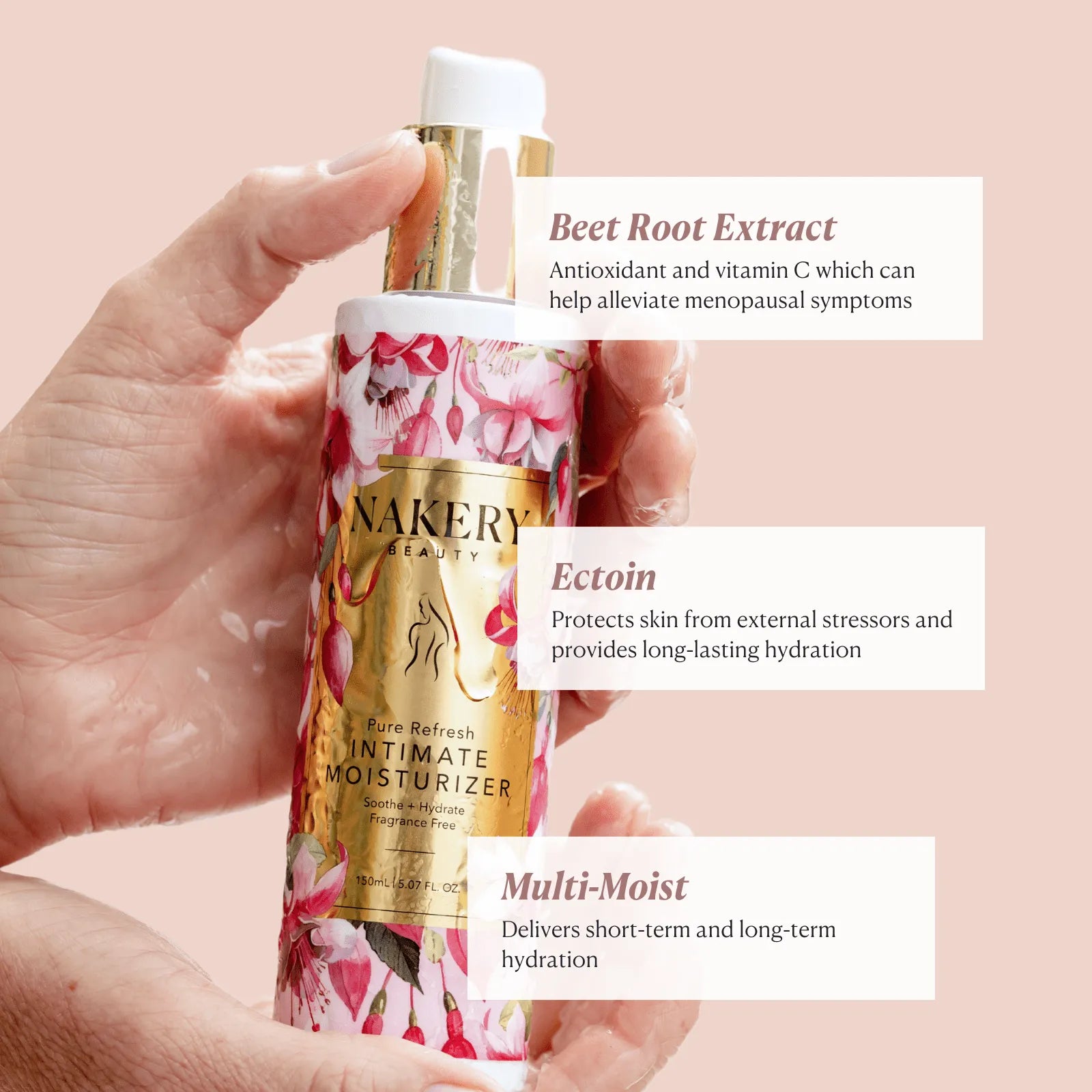 Pure Refresh Intimate Moisturizer - Nakery Beauty