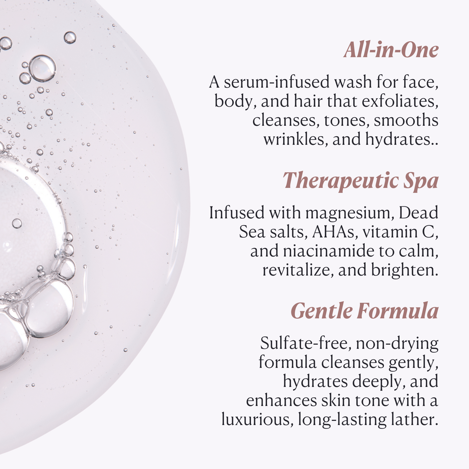 SkinRenew Face, Body + Hair Wash
