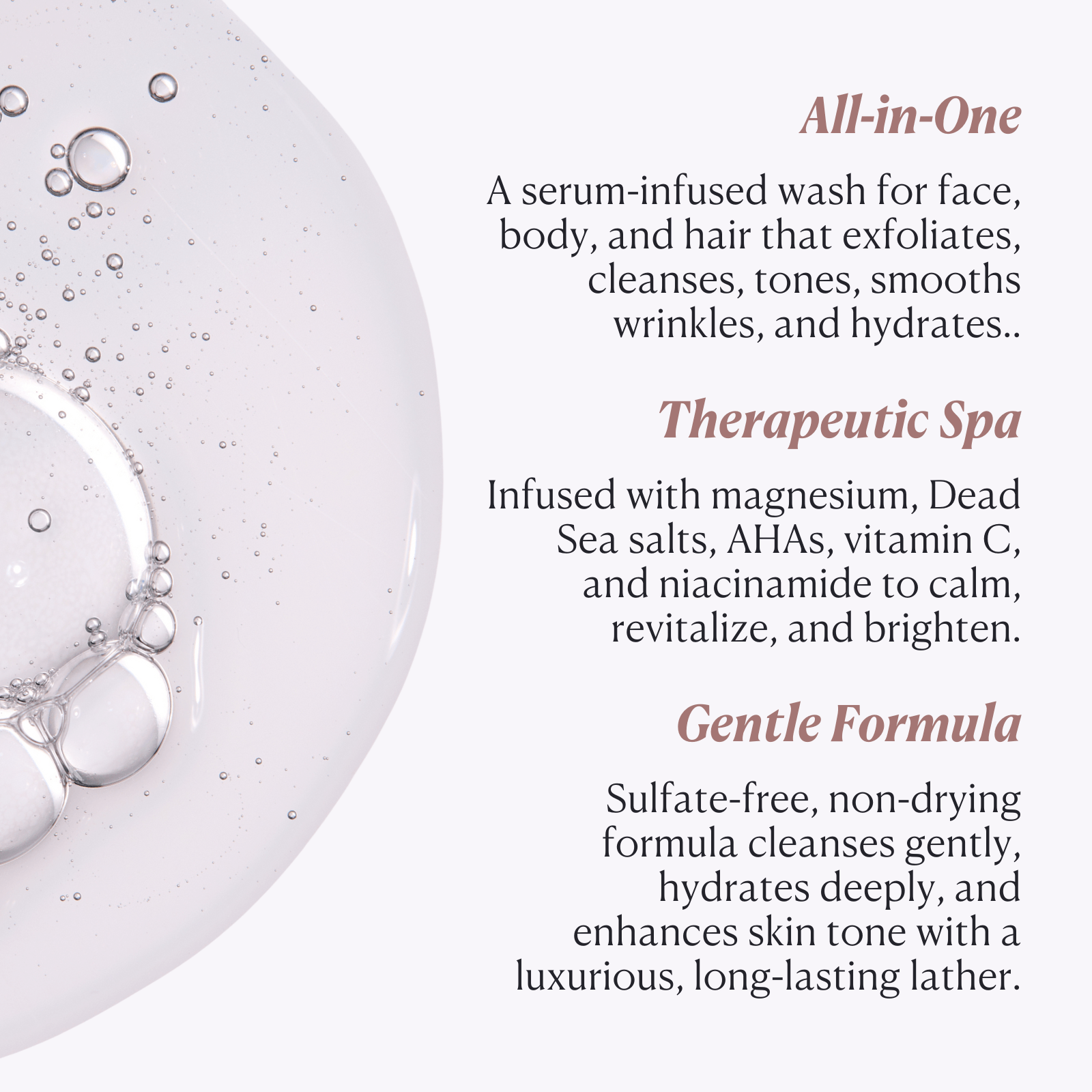 SkinRenew Face, Body + Hair Wash