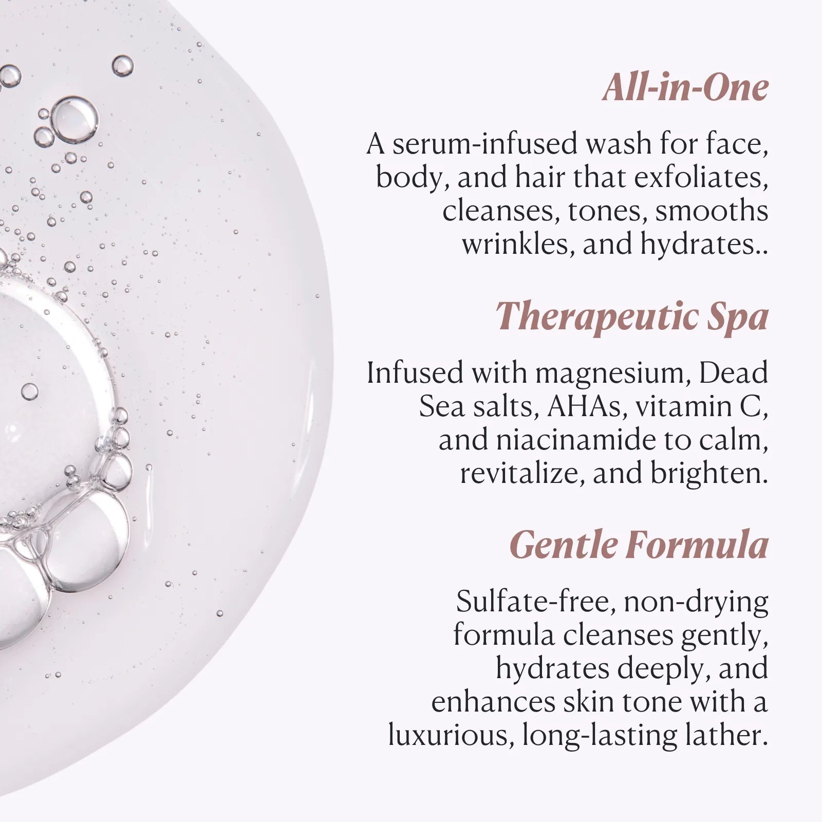 SkinRenew Face, Body + Hair Wash