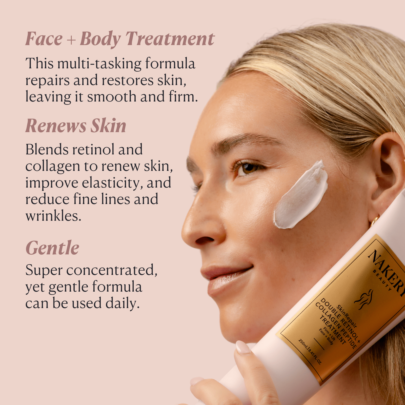 SkinRepair Double Retinol + Collagen Face & Body Treatment - Nakery Beauty