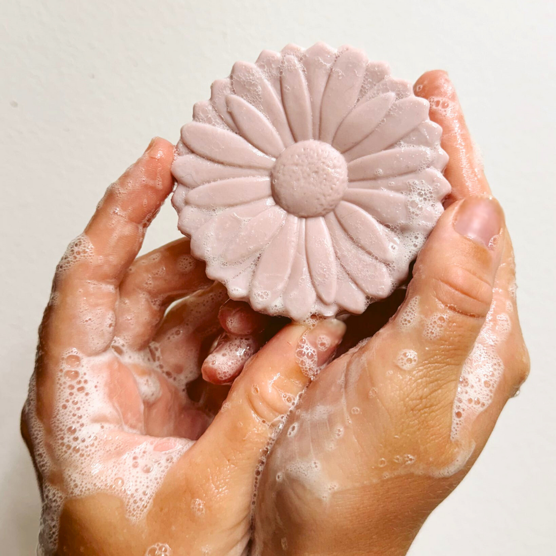 Peptide-Infused Flower Soap