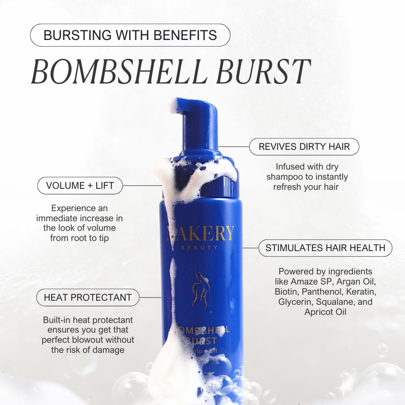 Bombshell Burst Plump + Lift Hair Styling Foam