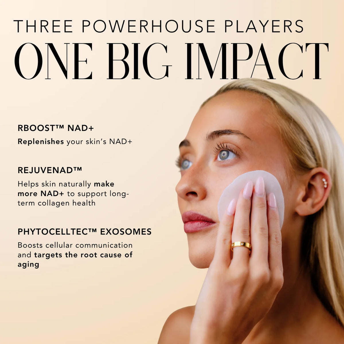 SkinInfusion Exosome + NAD+ Serum Pads