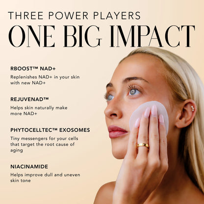 SkinInfusion Exosome + NAD+ Serum Pads