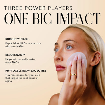 SkinInfusion Exosome + NAD+ Serum Pads