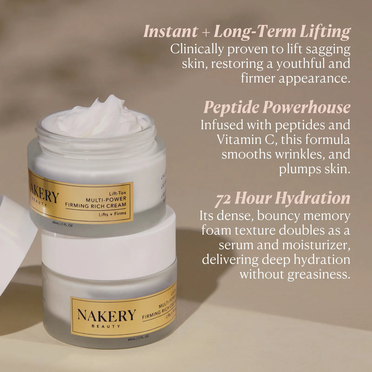 Lift-TOX Firming Rich Cream – Lift, Plump & Smooth Skin – Nakery Lift-TOX Firming Rich Cream – Lift, Plump & Smooth Skin – Nakery