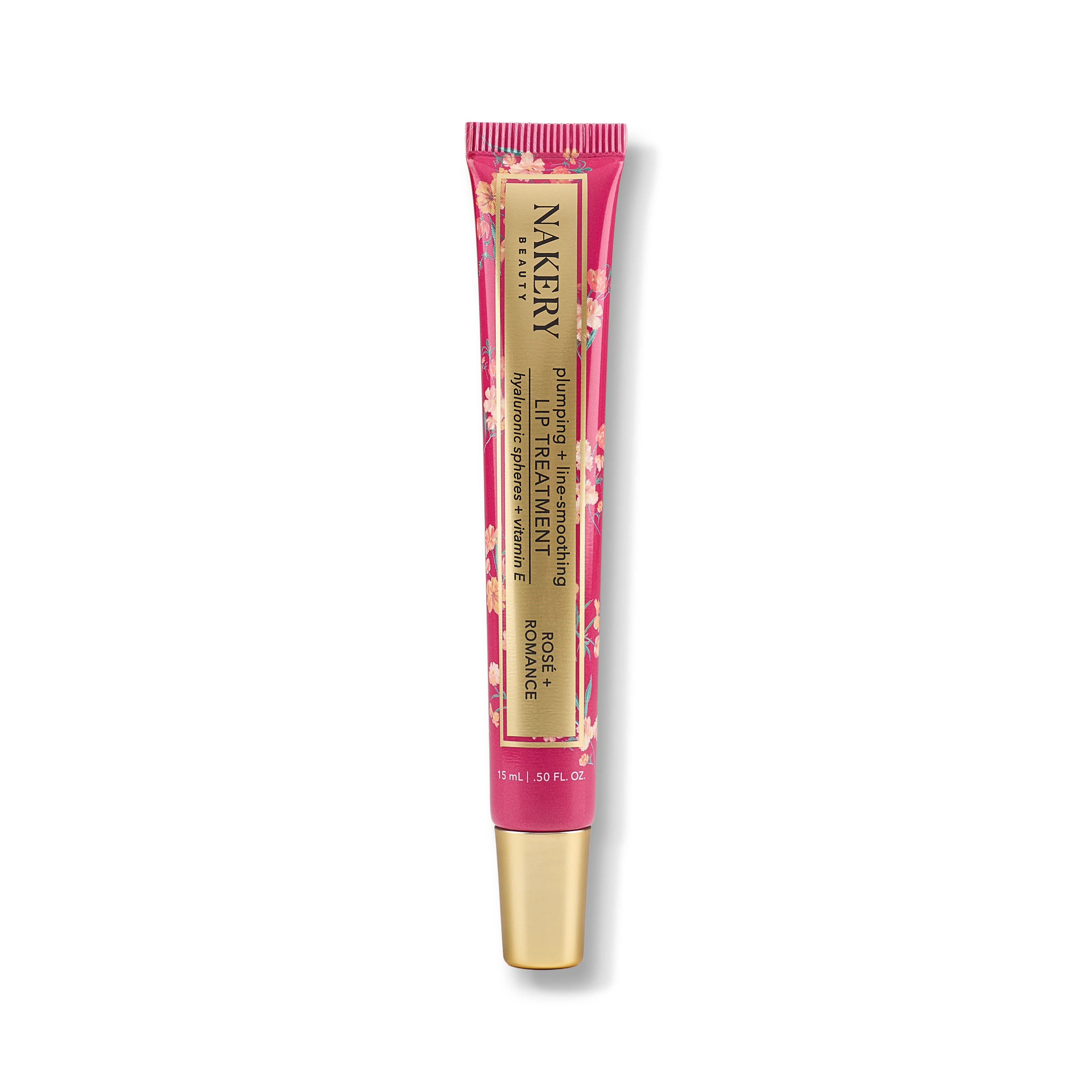 Lip Treatment 15ml in Rose Romance, a nourishing lip treatment designed to hydrate, smooth, and soften lips with a beautiful rose-inspired finish.