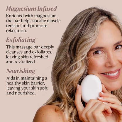 SkinRecovery Cleansing Massage Bar with Magnesium
