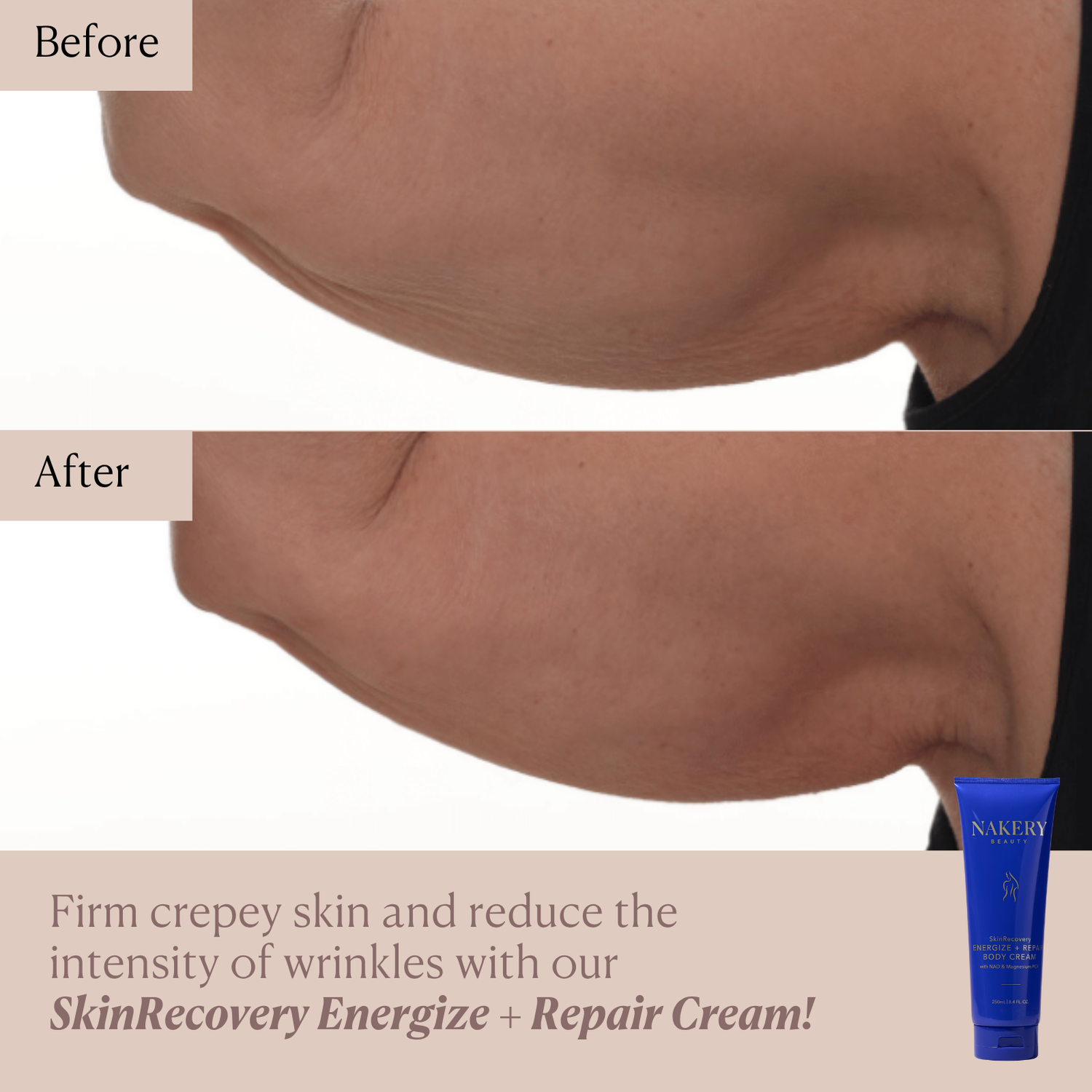 SkinRecovery Energize + Repair Body Cream