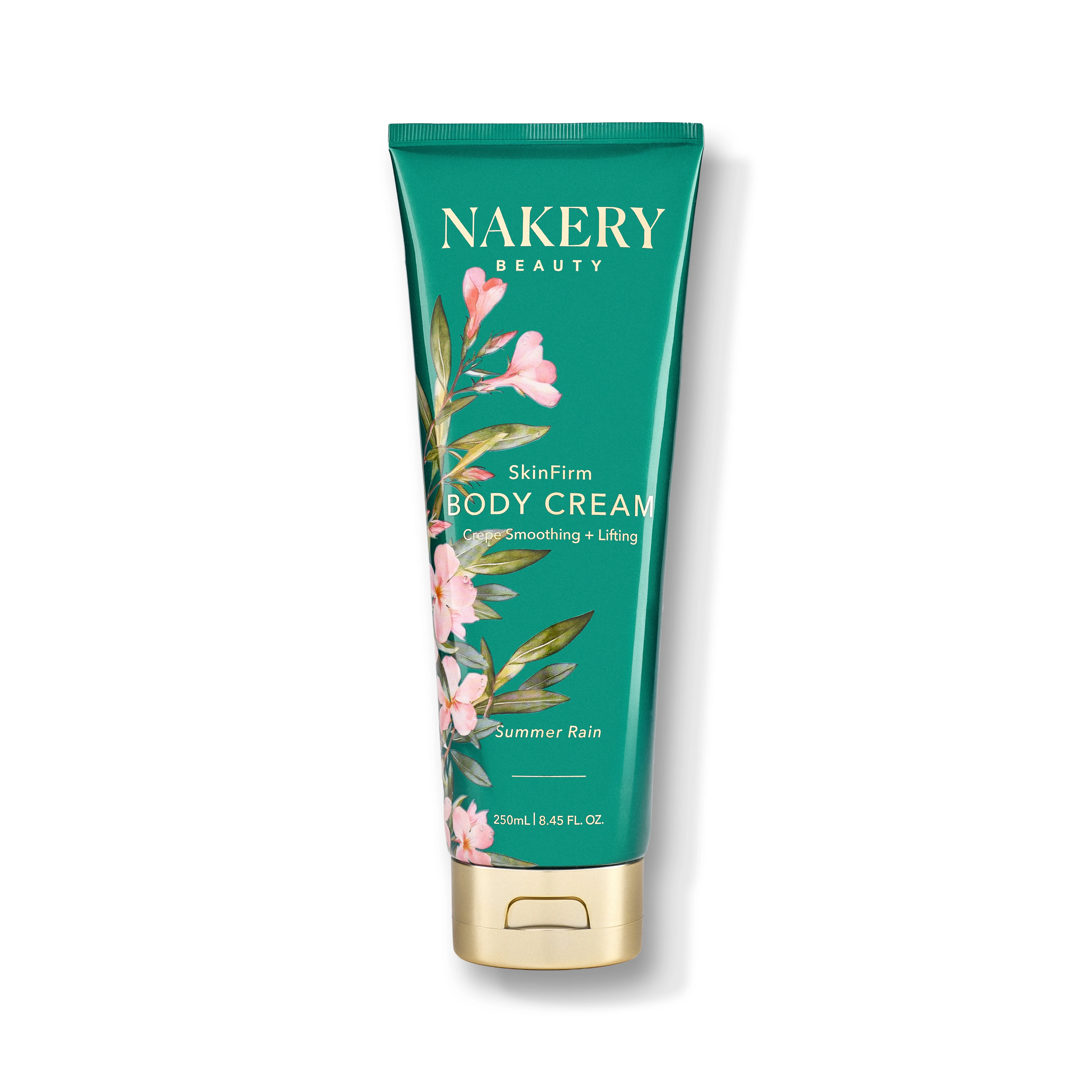 SkinFirm Body Cream Summer Rain 250ml, a moisturizing body cream designed to hydrate, nourish, and leave skin feeling soft, smooth, and refreshed.