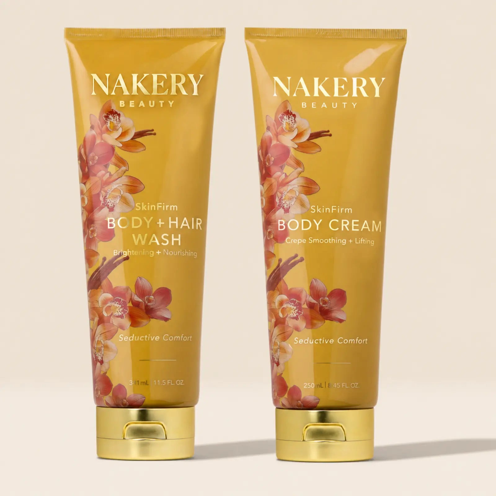 SkinFirm Body + Hair Wash and Body Cream Duo