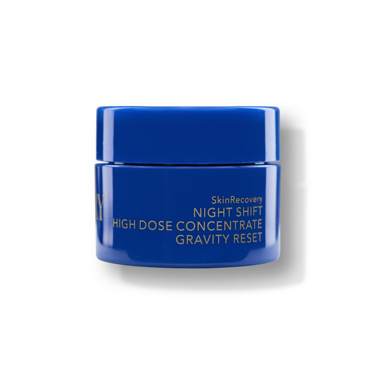 SkinRecovery Night Shift High Dose Concentrate, an intensive nighttime skincare concentrate designed to nourish, hydrate, and support smoother, revitalized-looking skin.