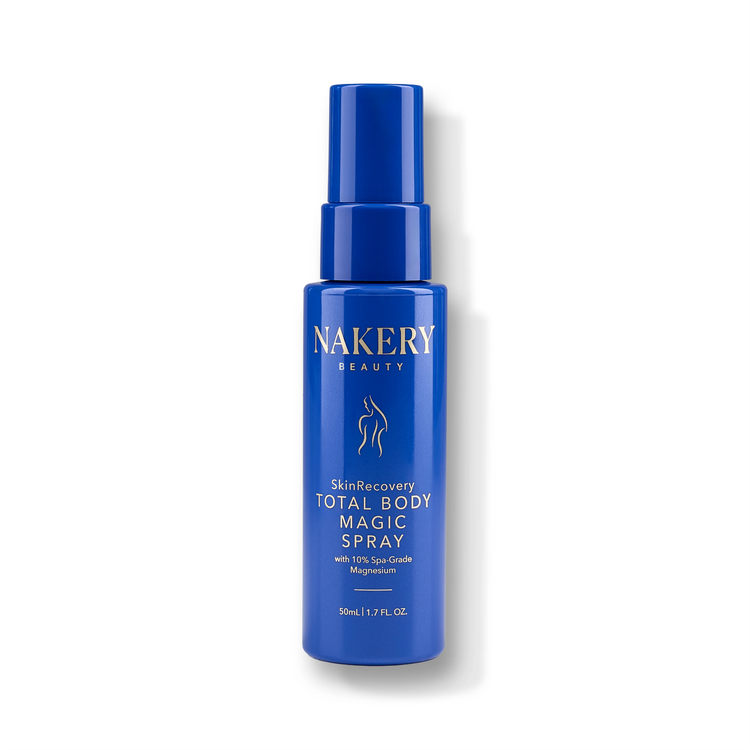 SkinRecovery Total Body Magic Spray 50ml, a convenient body care spray designed to refresh, soothe, and revitalize the skin.