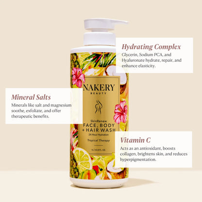 SkinRenew Face, Body + Hair Wash