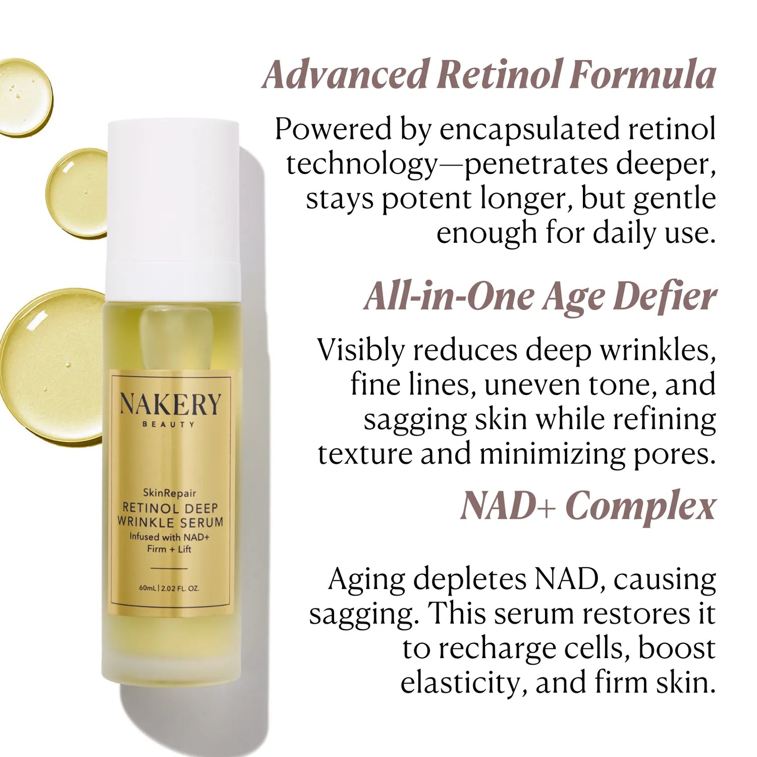 SkinRepair Retinol Deep Wrinkle Serum