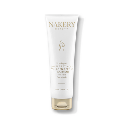 SkinRepair Double Retinol Collagen 250ml, a skincare treatment formulated with retinol and collagen to help smooth, firm, and improve the appearance of skin texture.