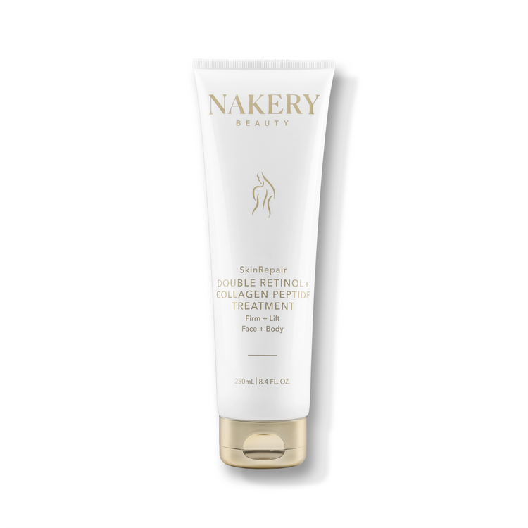 SkinRepair Double Retinol Collagen 250ml, a skincare treatment formulated with retinol and collagen to help smooth, firm, and improve the appearance of skin texture.