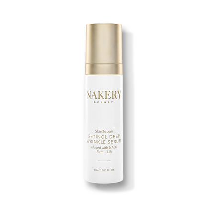 SkinRepair Retinol Deep Wrinkle Serum 60ml, a concentrated retinol serum designed to smooth skin texture and reduce the appearance of fine lines and deep wrinkles.