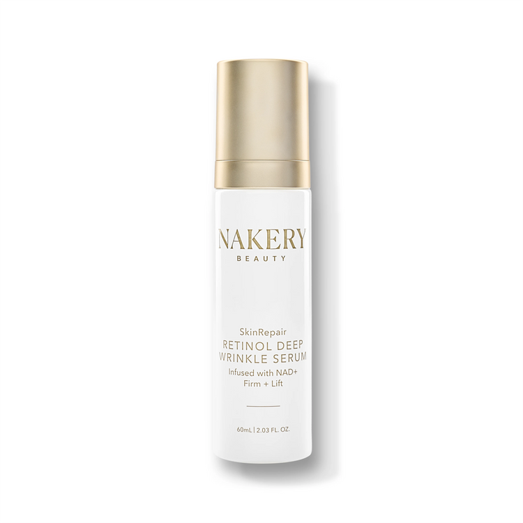 SkinRepair Retinol Deep Wrinkle Serum 60ml, a concentrated retinol serum designed to smooth skin texture and reduce the appearance of fine lines and deep wrinkles.