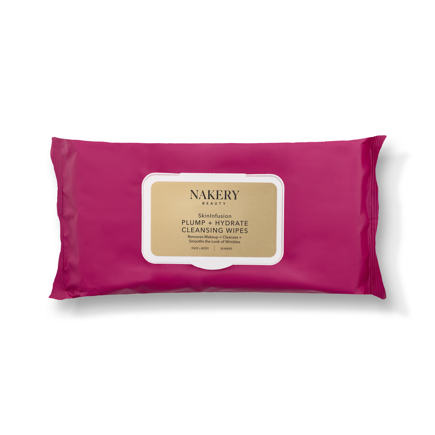Skin Infusion Plump Hydrate Cleansing Wipes, refreshing skincare wipes designed to gently cleanse, hydrate, and leave skin feeling soft, smooth, and refreshed.