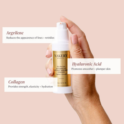 Skip the line-advanced instant wrinkle eraser - ingredients