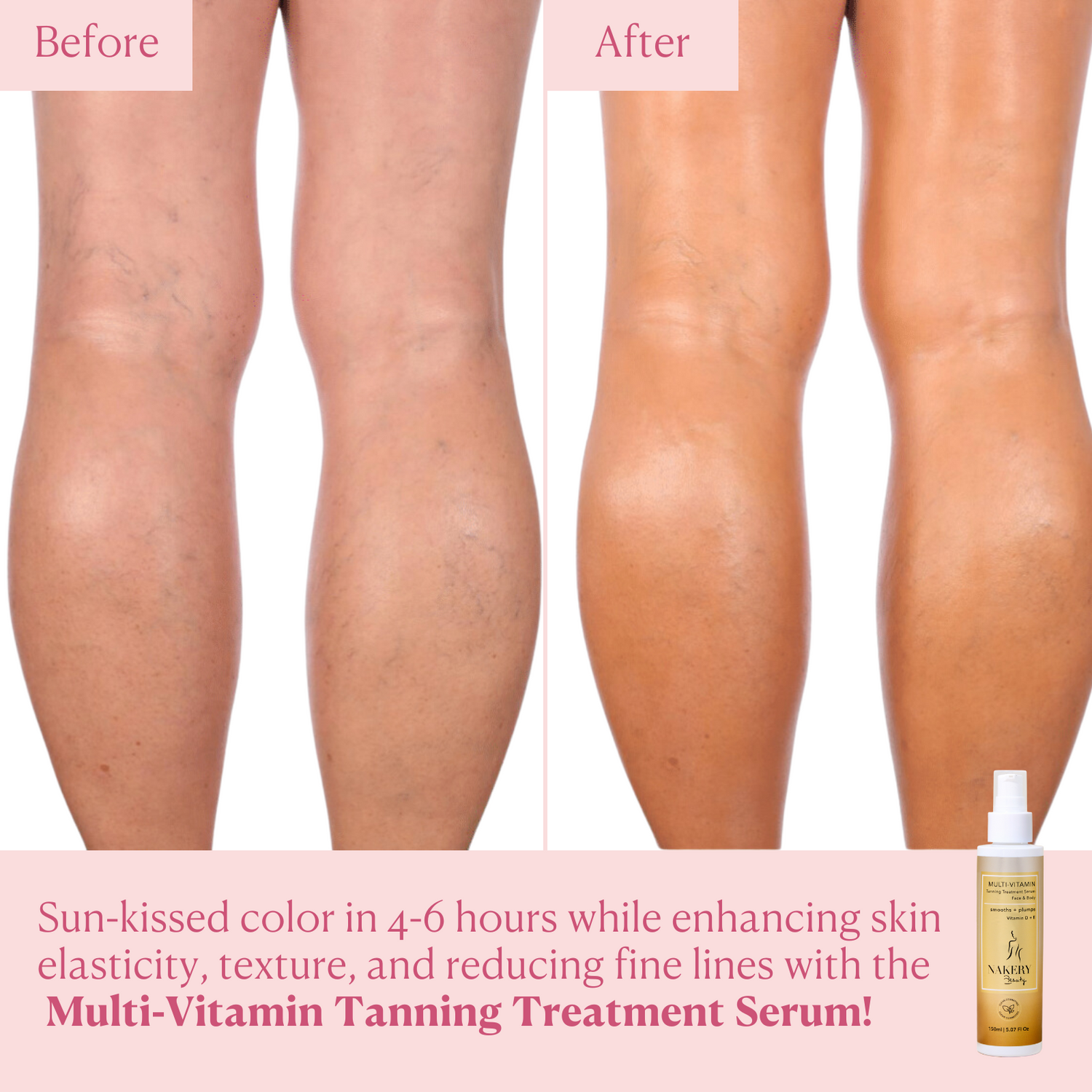 Multi-Vitamin Tanning Treatment Serum