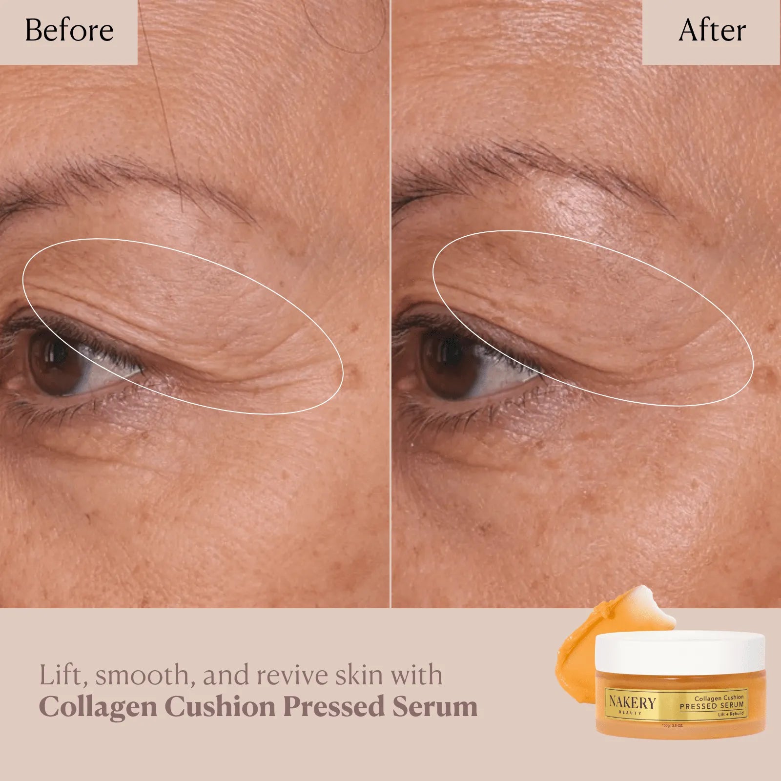 Collagen Cushion Pressed Serum - Nakery Beauty