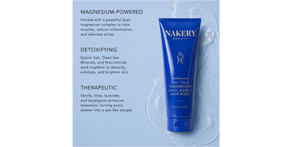 SkinRecovery Relax + Repair Magnesium Face, Body, + Hair Wash (341 mL)