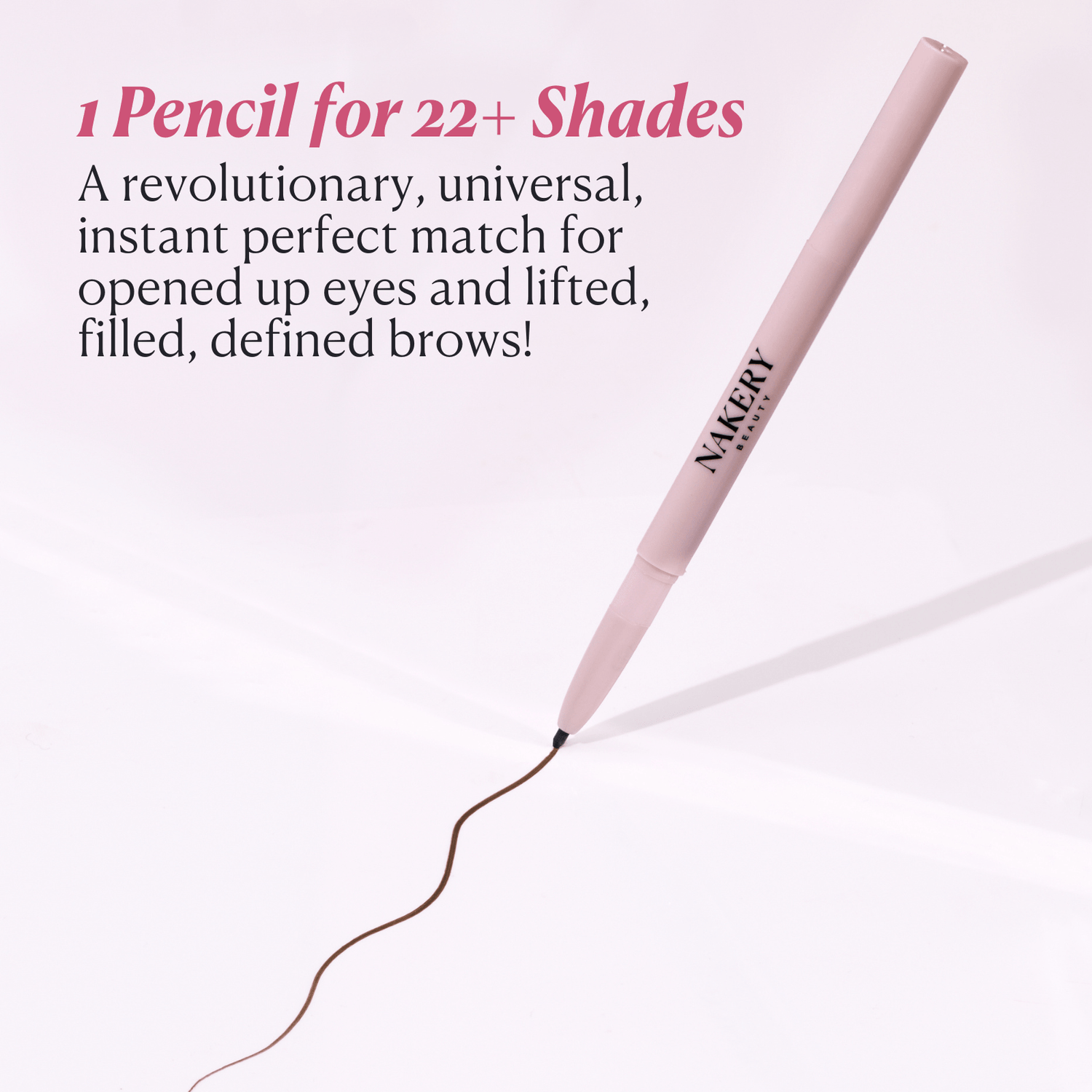 Instant Brow Filler Universal Eyebrow Pencil (Duo) - Nakery Beauty