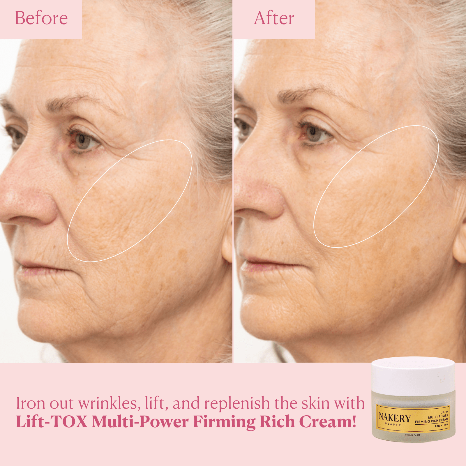 Lift - Tox Multi - Power Firming Rich Cream - Nakery Beauty