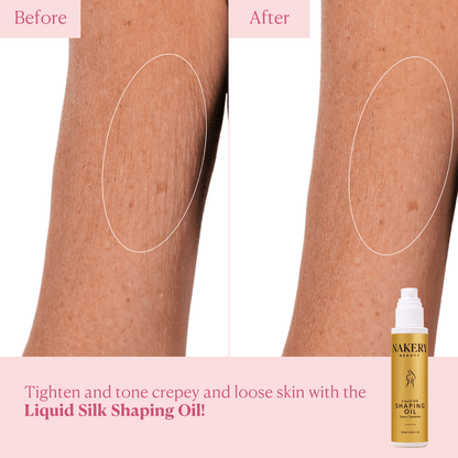 Liquid Silk Shaping Body Oil - Nakery Beauty