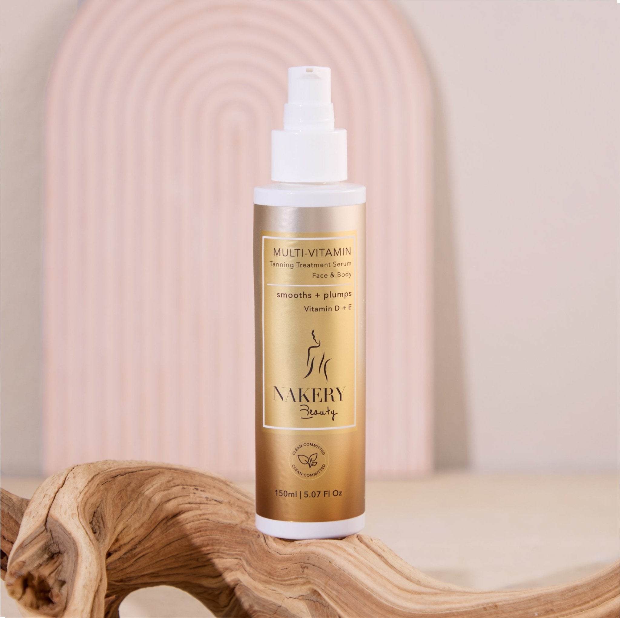 Multi - Vitamin Tanning Treatment Serum - Nakery Beauty