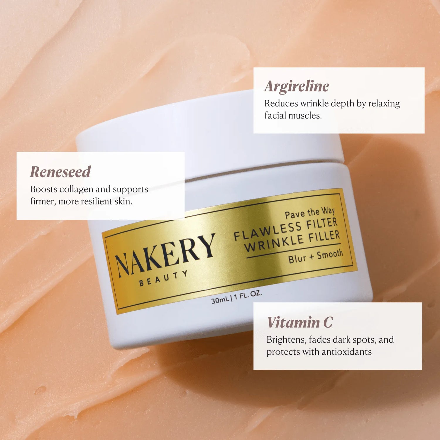 Pave the Way Flawless Filter Wrinkle Filler - Nakery Beauty
