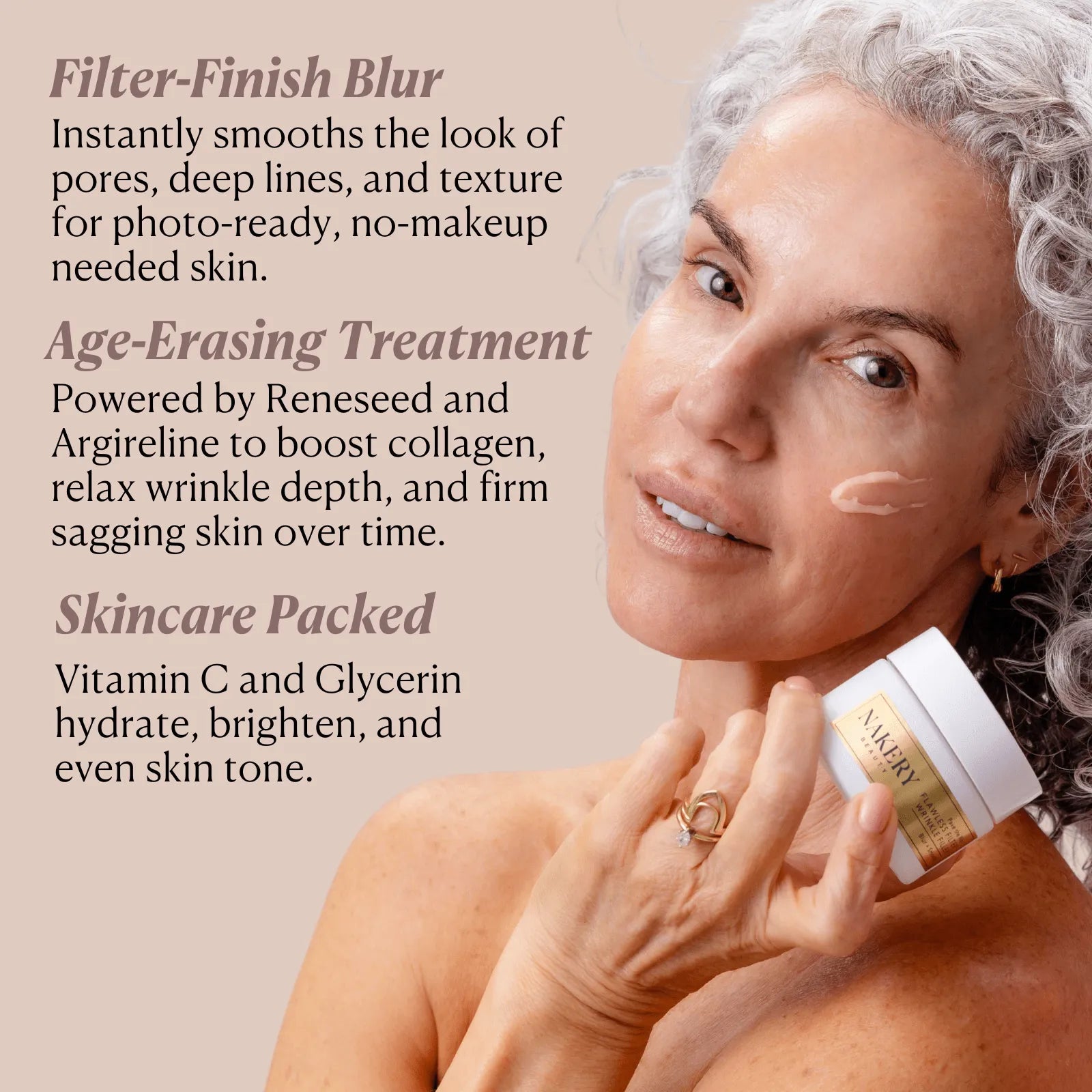 Pave the Way Flawless Filter Wrinkle Filler - Nakery Beauty