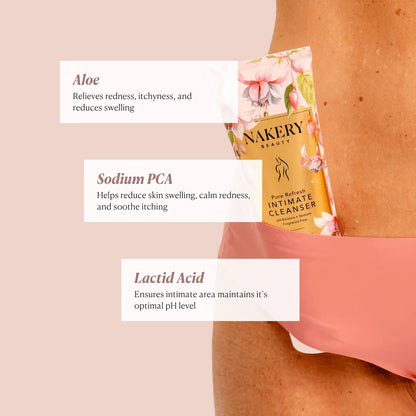 Pure Refresh Intimate Cleanser - Nakery Beauty
