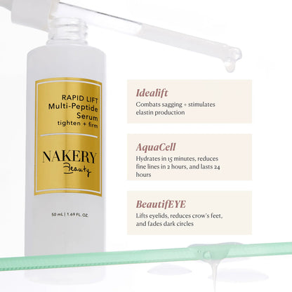 Rapid Lift Multi-Peptide Serum - Nakery Beauty