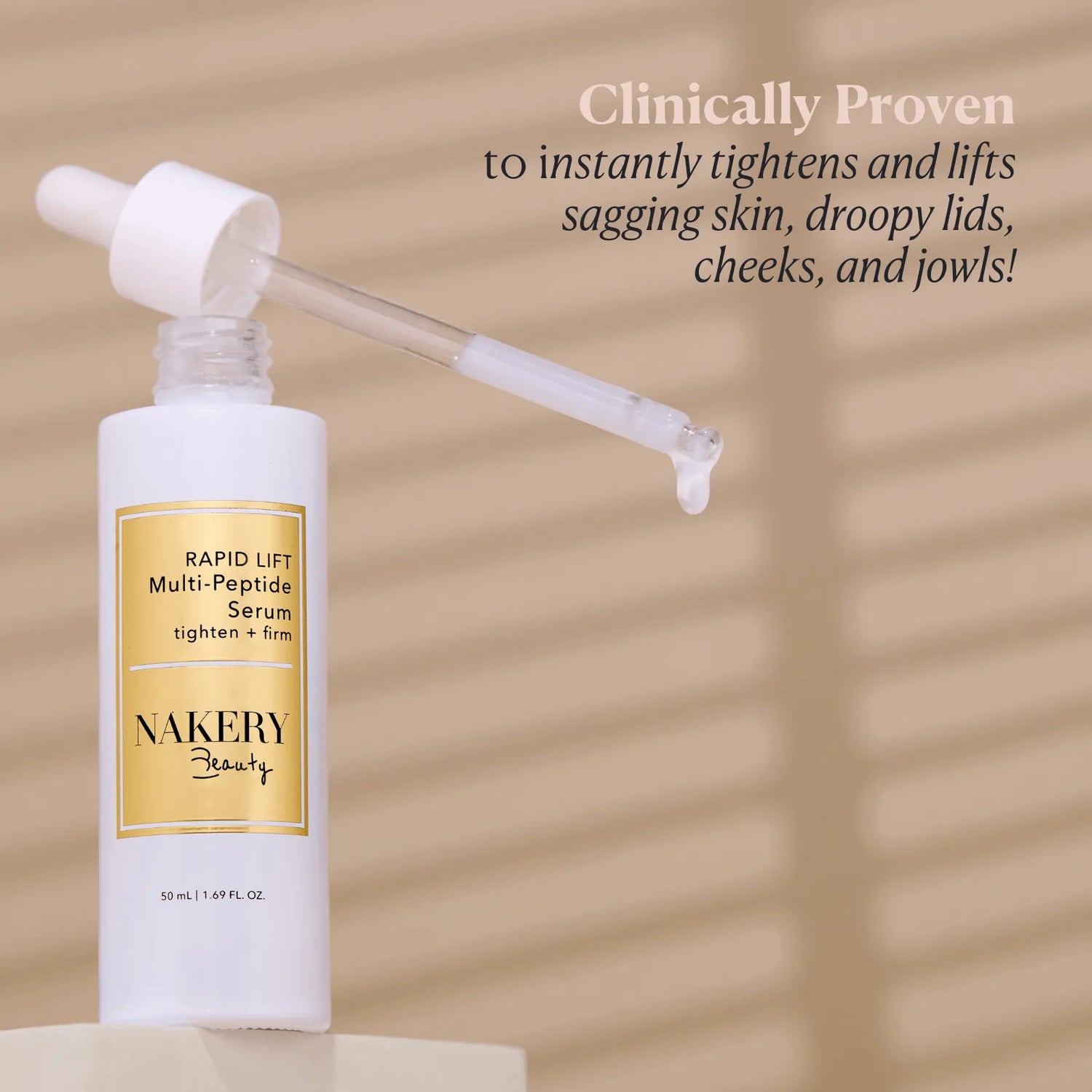Rapid Lift Multi-Peptide Serum - Nakery Beauty
