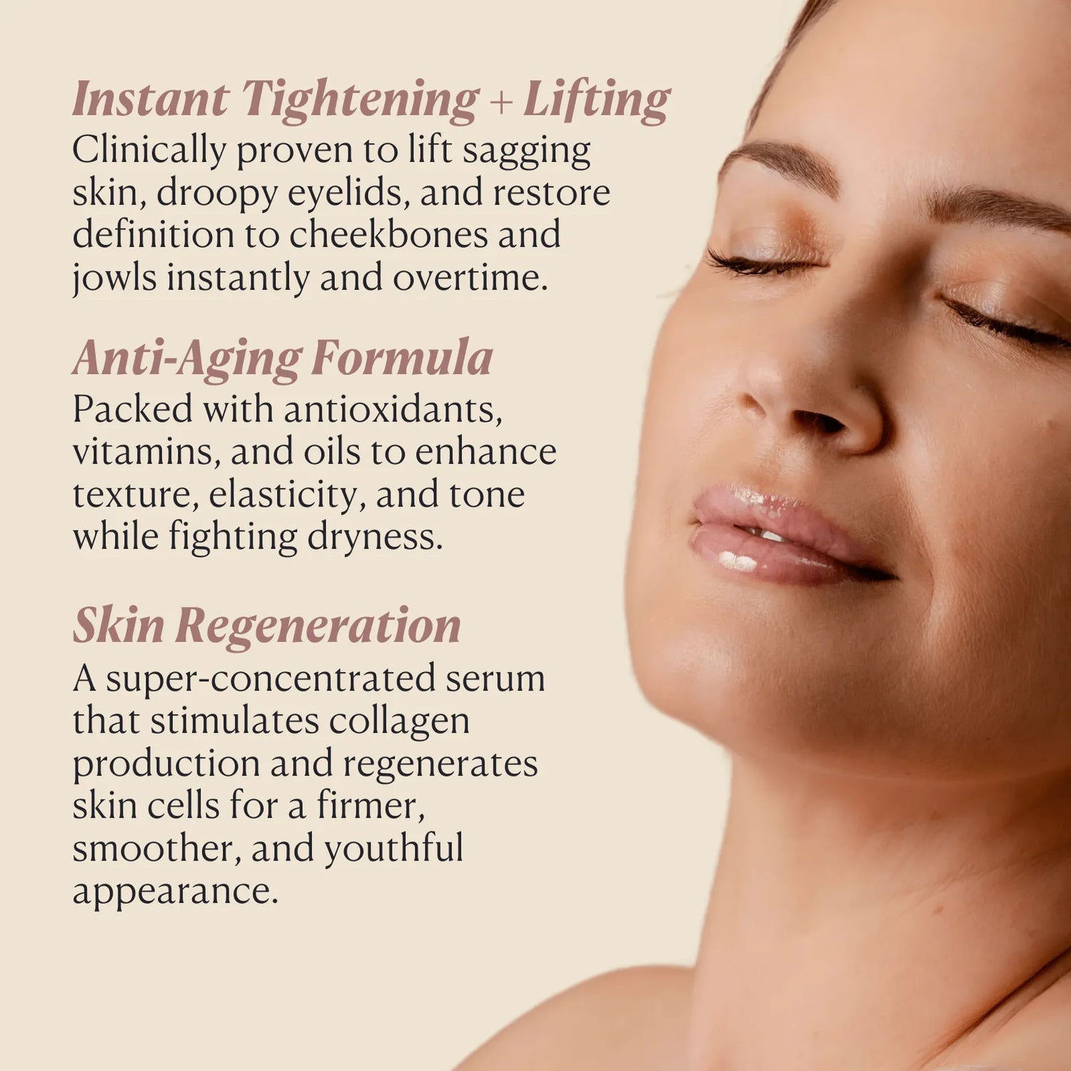 Rapid Lift Multi-Peptide Serum - Nakery Beauty