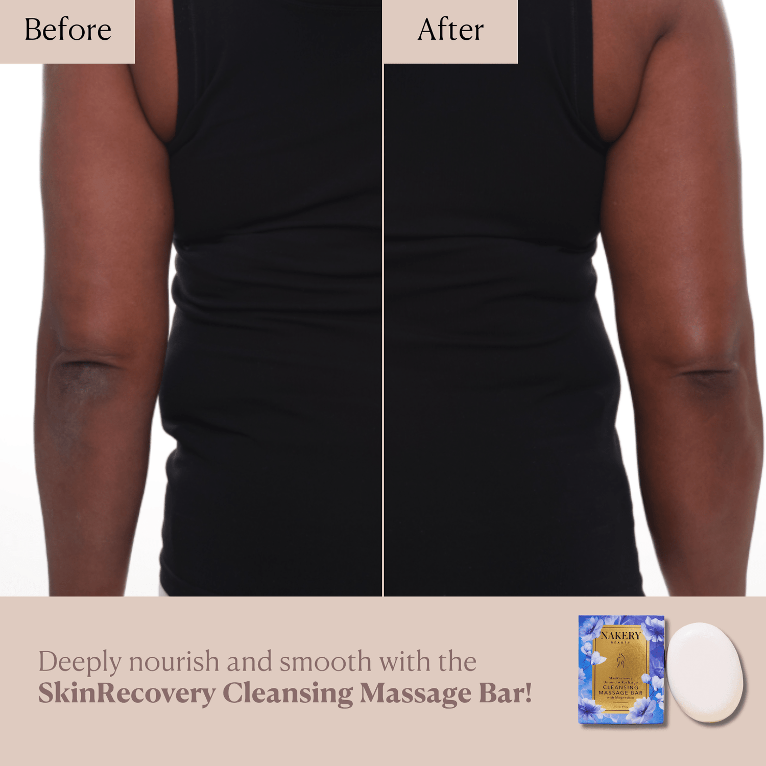 SkinRecovery Cleansing Massage Bar with Magnesium