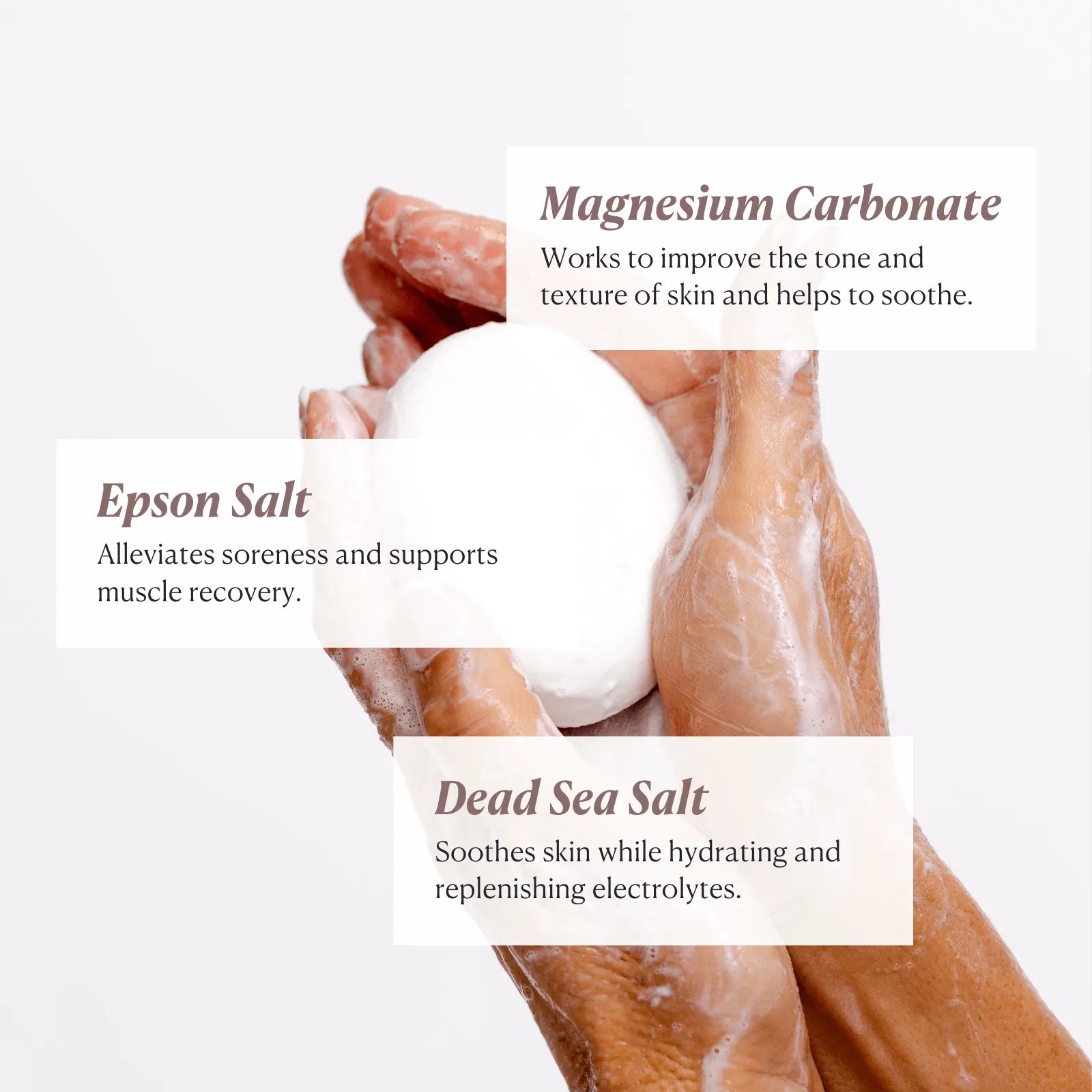 SkinRecovery Cleansing Massage Bar with Magnesium - Nakery Beauty