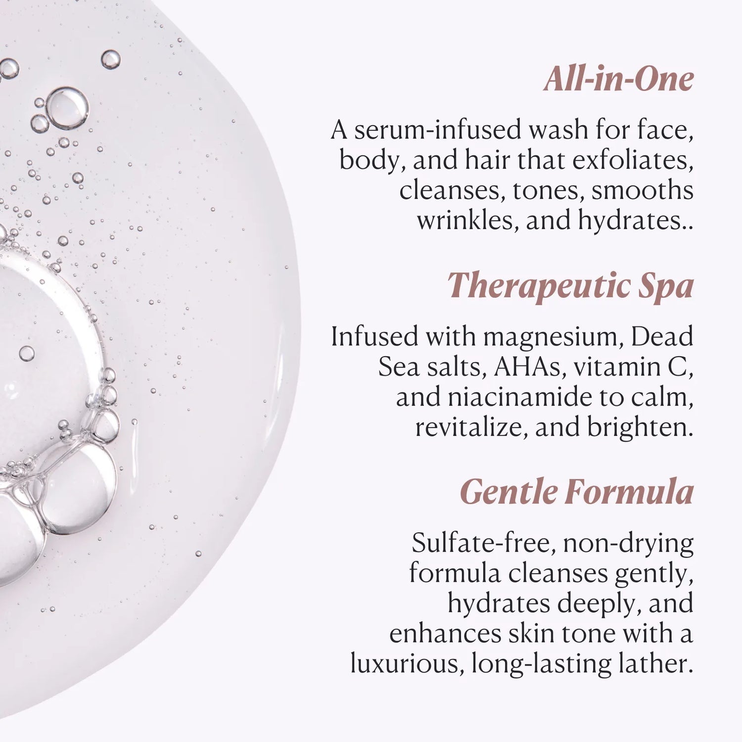 SkinRenew Face, Body + Hair Wash