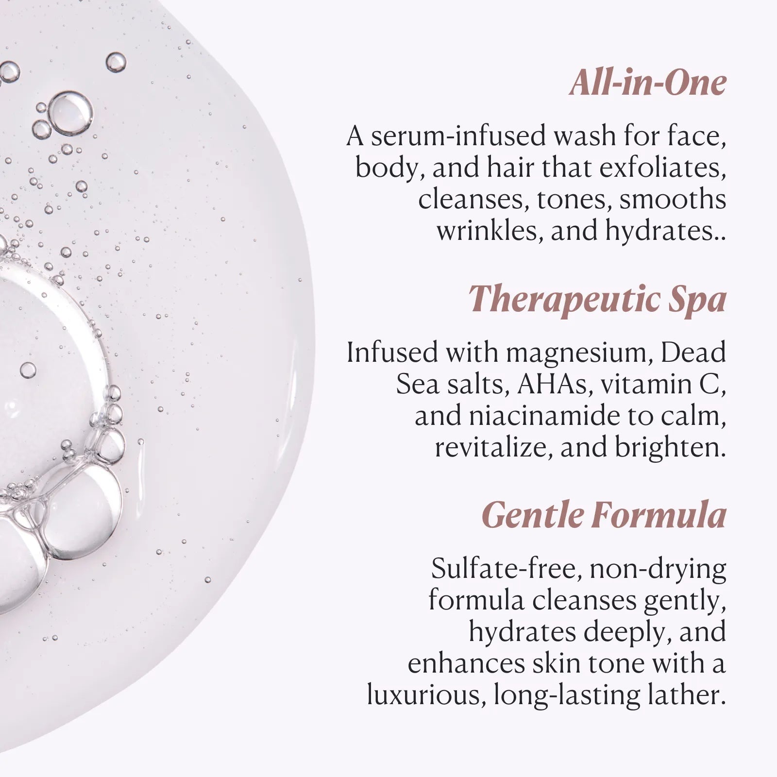 SkinRenew Face, Body + Hair Wash