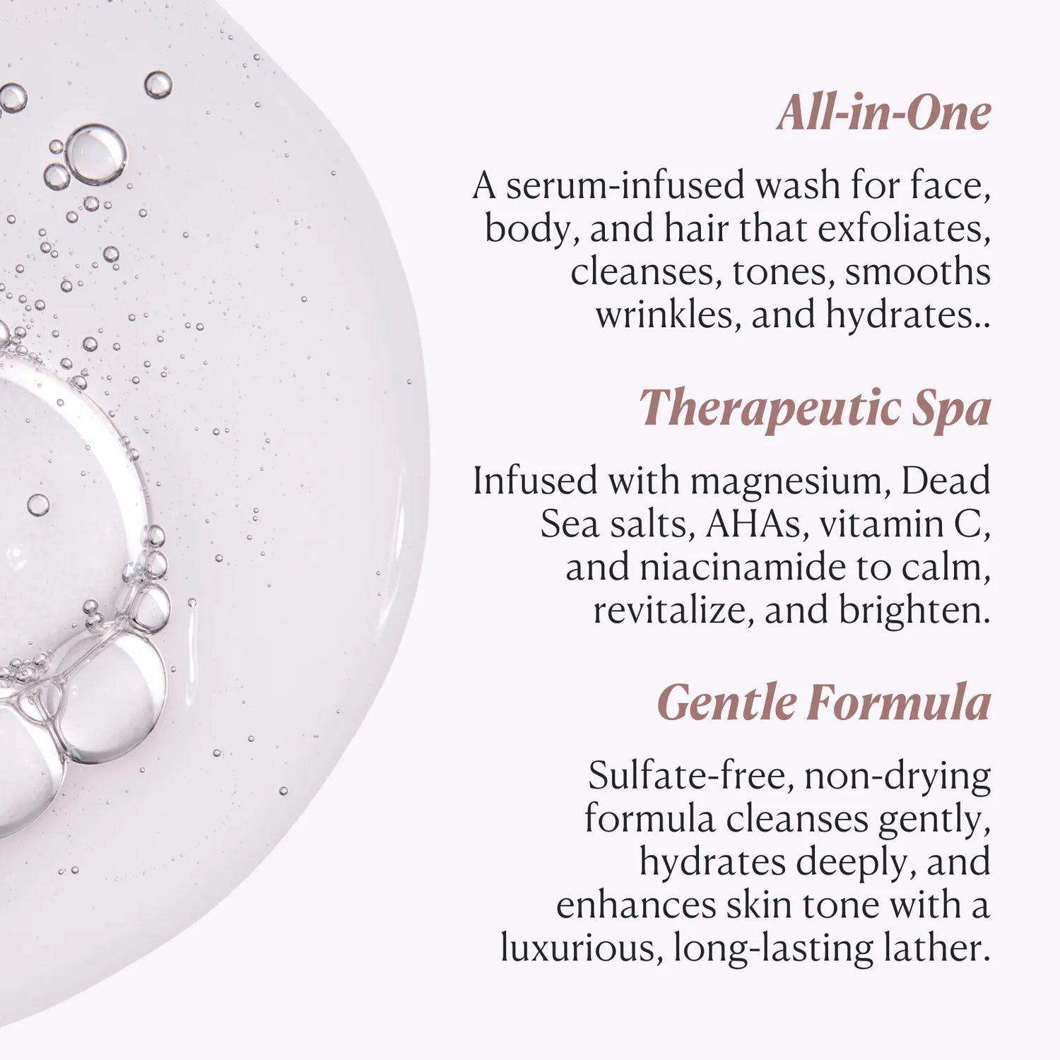 SkinRenew Face, Body + Hair Wash