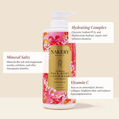 SkinRenew Face, Body + Hair Wash