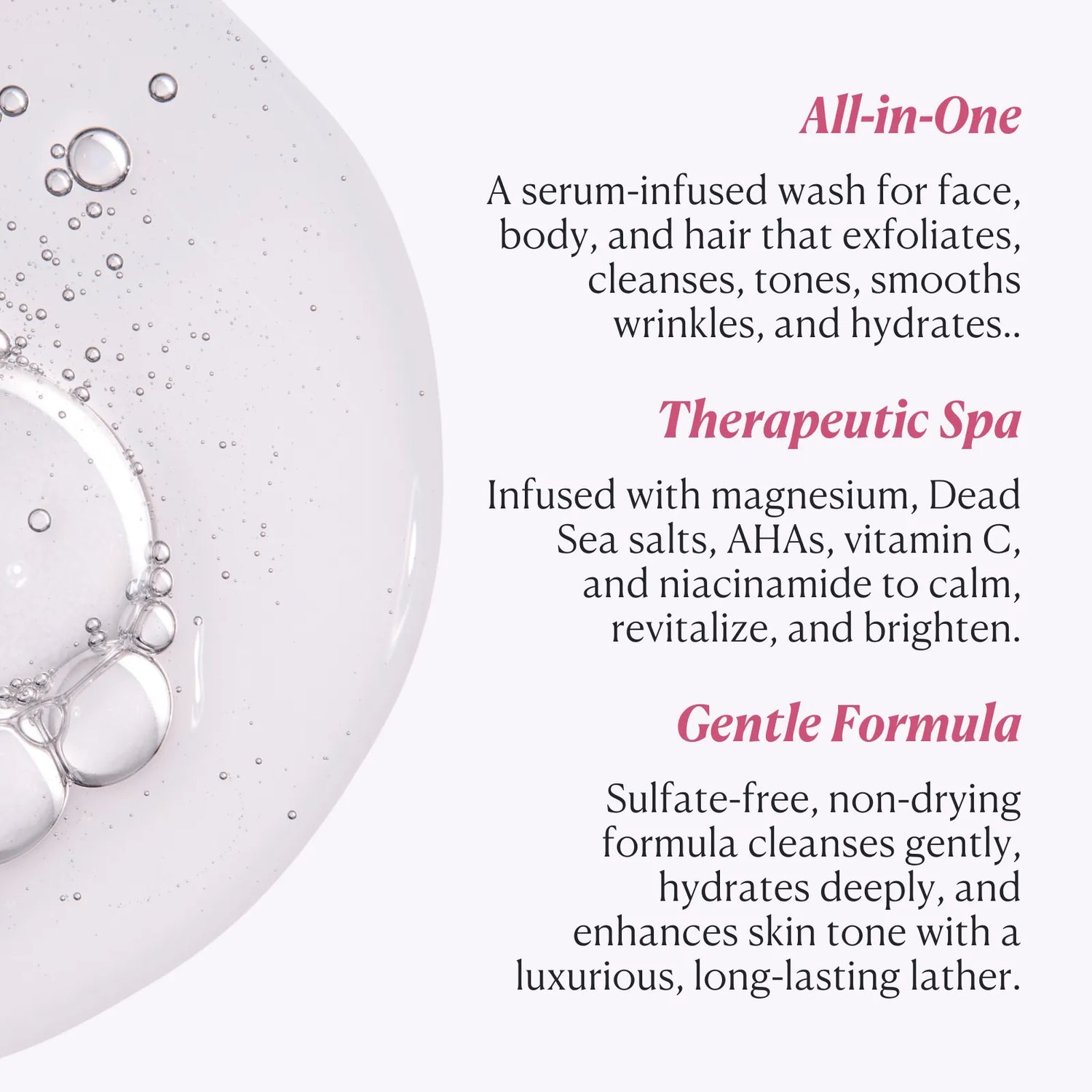 SkinRenew Face, Body + Hair Wash