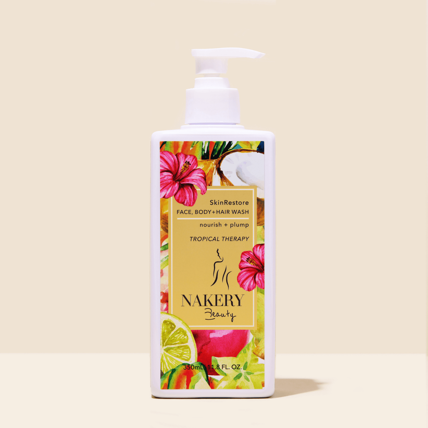 SkinRestore Face, Body + Hand Wash - 350 mL - Nakery Beauty